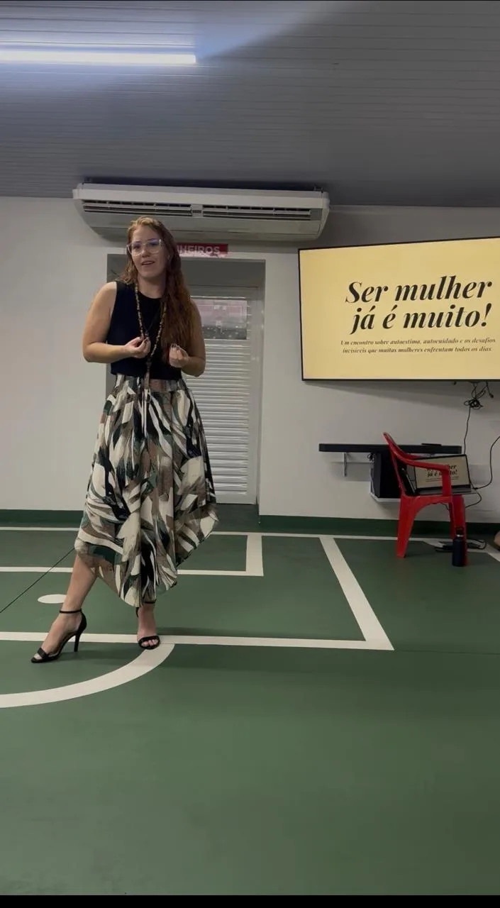 Curso ou palestra realizado na Associação de Mulheres Coloradas de Realeza.