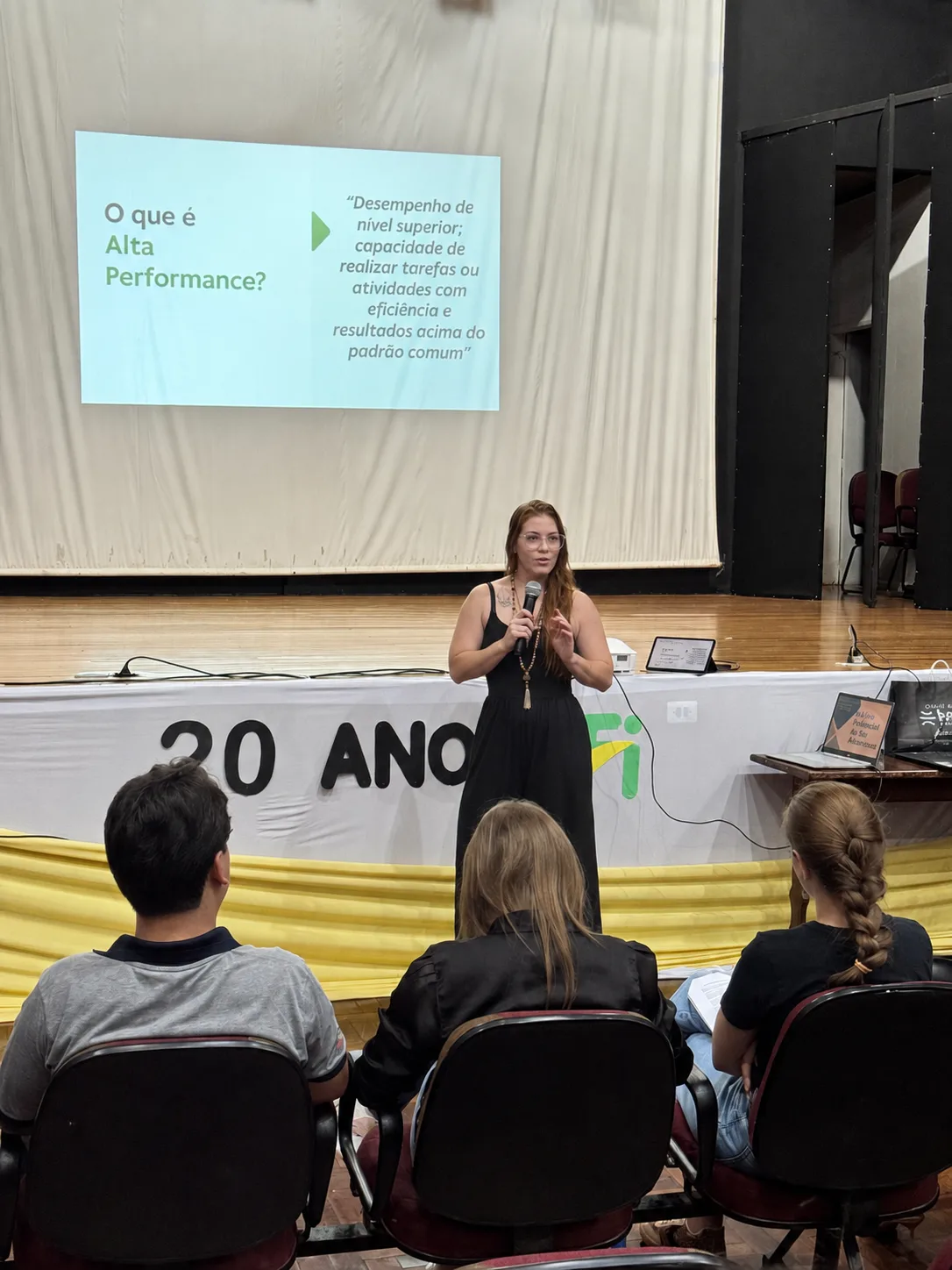 Curso ou palestra realizado na Faculdade Iguaçu.