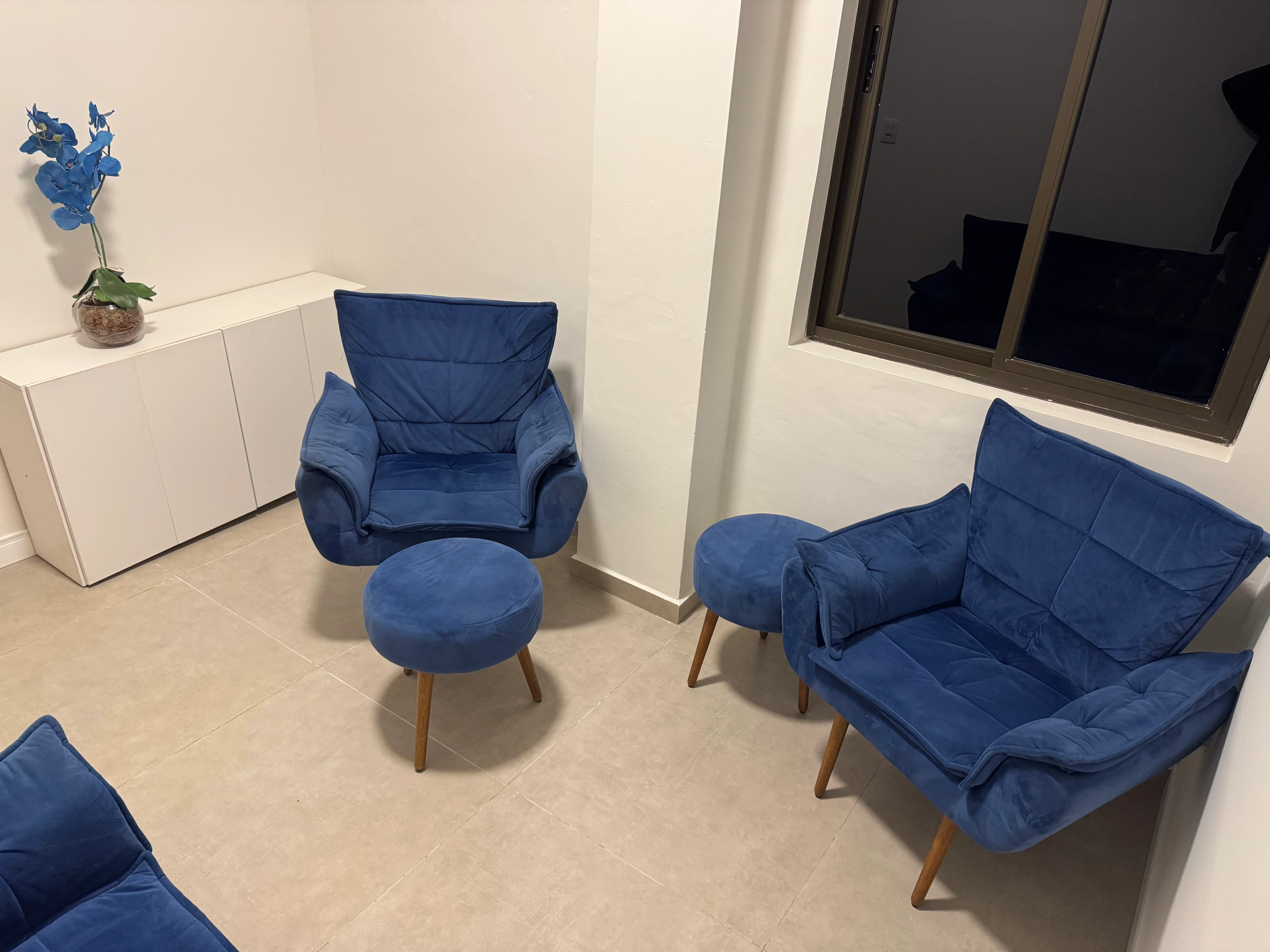 Sala de atendimento da Clínica Lumme.