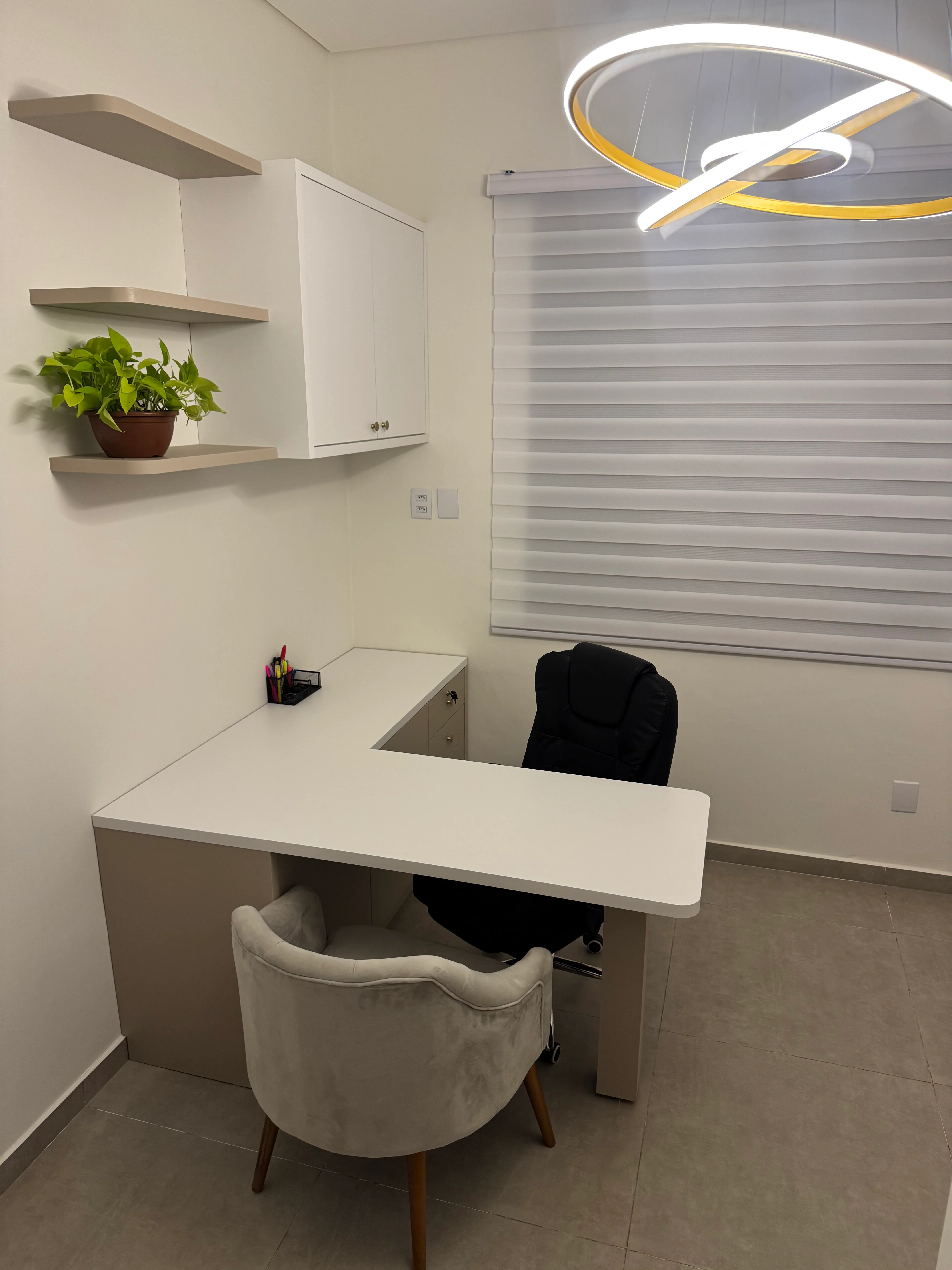 Sala de atendimento da Clínica Lumme.